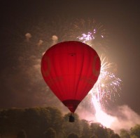 Fireworks at Balloon Festival